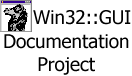 Win32::GUI Documentation page